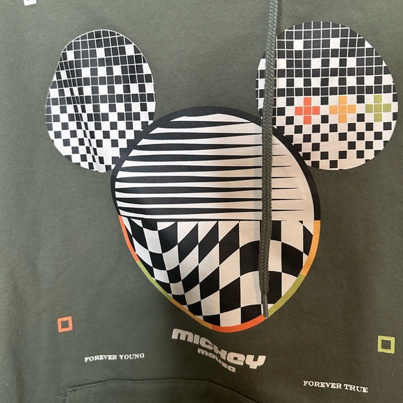 Disney Mickey Mouse Men's Graphic Hoodie,size M - Picture 3 of 4